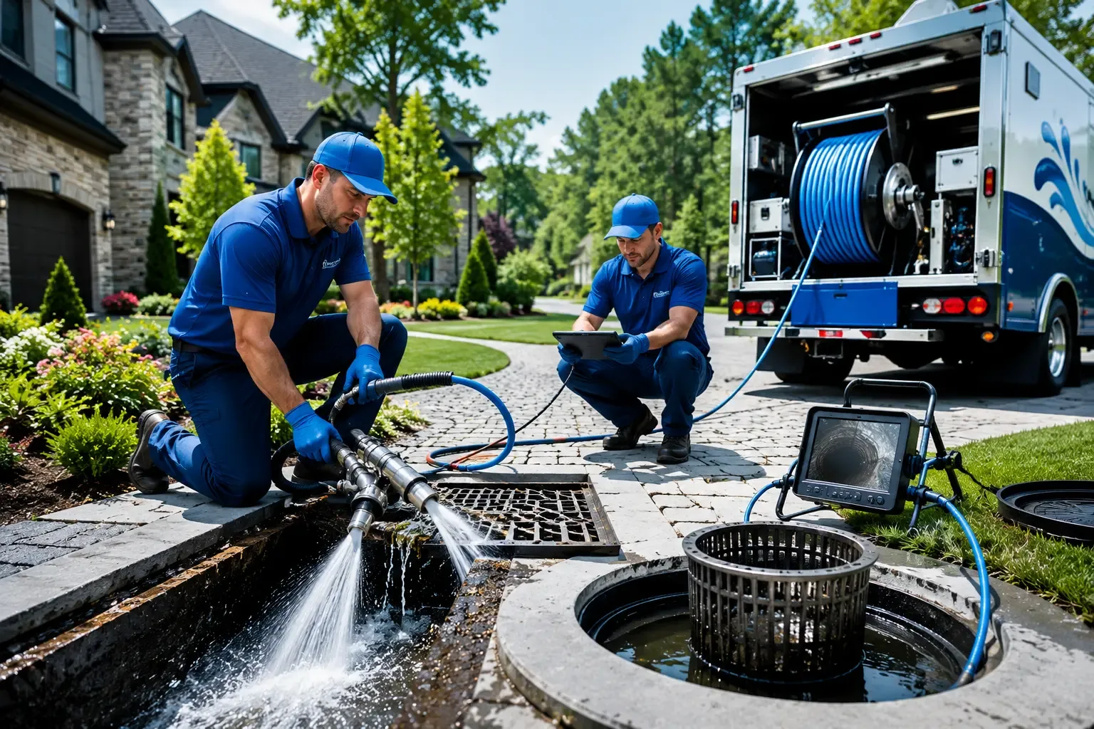 Local outdoor drain cleaning professionals in Goodman, WI