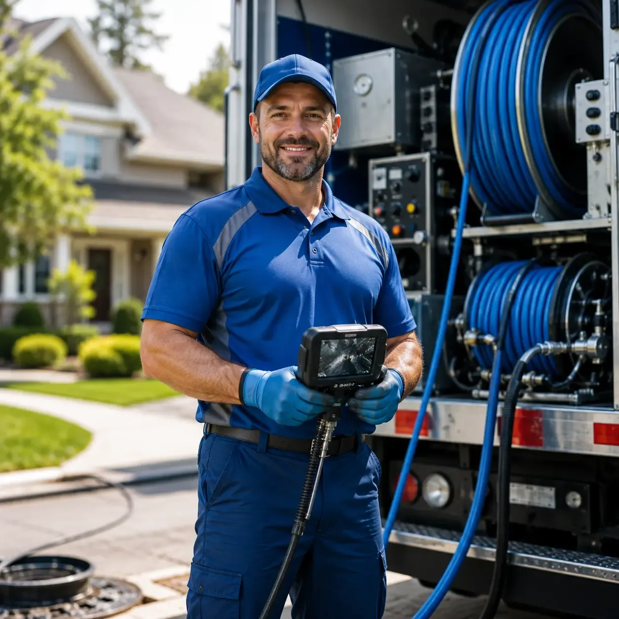 Local outdoor drain cleaning specialists in Goodman, WI